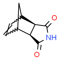 ChemSpider 2D Image | (2R,6S)-4-Azatricyclo[5.2.1.0~2,6~]dec-8-ene-3,5-dione | C9H9NO2