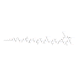 ChemSpider 2D Image | 1-{(2Z)-2-[(3-Hydroxyoctanoyl)amino]-2-butenoyl}-D-prolyl-L-seryl-L-leucyl-D-valyl-D-seryl-D-leucyl-D-valyl-L-valyl-D-glutaminyl-L-leucyl-N-[(2Z)-1-{[(3S,6R,9S,12S,15R,16R)-3-(4-aminobutyl)-6-(2-amino
ethyl)-12-[(2S)-2-butanyl]-9-(2-hydroxyethyl)-16-methyl-2,5,8,11,14-pentaoxo-1-oxa-4,7,10,13-tetraazacyclohexadecan-15-yl]amino}-1-oxo-2-buten-2-yl]-D-valinamide | C94H163N21O25