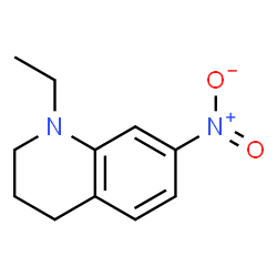 ChemSpider 2D Image | 1-Ethyl-7-nitro-1,2,3,4-tetrahydroquinoline | C11H14N2O2