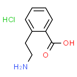 ChemSpider 2D Image | 2-(2-Aminoethyl)benzoic acid hydrochloride | C9H12ClNO2