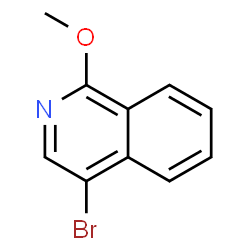 ChemSpider 2D Image | 4-Bromo-1-methoxyisoquinoline | C10H8BrNO