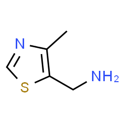 ChemSpider 2D Image | (4-Methylthiazol-5-yl)MethanaMine | C5H8N2S