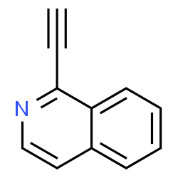 ChemSpider 2D Image | 1-Ethynylisoquinoline | C11H7N