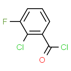 ChemSpider 2D Image | 2-Chloro-3-fluorobenzoyl chloride | C7H3Cl2FO