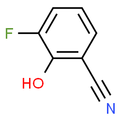 ChemSpider 2D Image | 3-fluoro-2-hydroxybenzonitrile | C7H4FNO