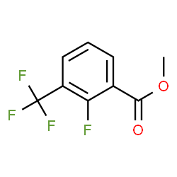 ChemSpider 2D Image | Methyl 2-fluoro-3-(trifluoromethyl)benzoate | C9H6F4O2