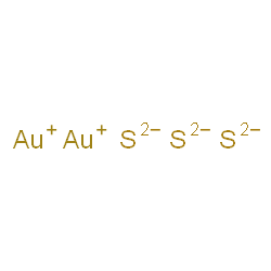 ChemSpider 2D Image | gold(1+) trisulfide | Au2S3