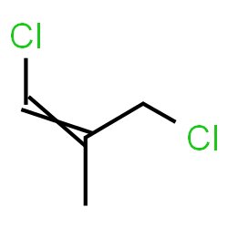 ChemSpider 2D Image | 1,3-Dichloro-2-methyl-1-propene | C4H6Cl2