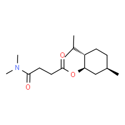 ChemSpider 2D Image | N,N-DIMETHYL MENTHYL SUCCINAMIDE | C16H29NO3