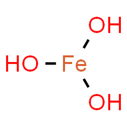 yellow iron oxide, H3FeO3