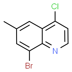 ChemSpider 2D Image | MFCD12192763 | C10H7BrClN