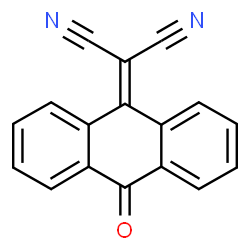ChemSpider 2D Image | (10-Oxo-9(10H)-anthracenylidene)malononitrile | C17H8N2O