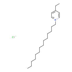 ChemSpider 2D Image | 4-Ethyl-1-tetradecylpyridinium chloride | C21H38ClN