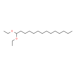 ChemSpider 2D Image | 1,1-Diethoxytetradecane | C18H38O2