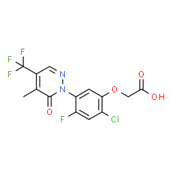 ChemSpider 2D Image | flufenpyr | C14H9ClF4N2O4