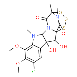 ChemSpider 2D Image | UNII:7E8A3B9UZJ | C18H20ClN3O6S3