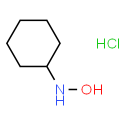 ChemSpider 2D Image | N-cyclohexylhydroxylamine hydrochloride | C6H14ClNO