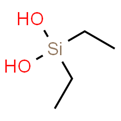 ChemSpider 2D Image | Diethylsilanediol | C4H12O2Si