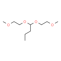 ChemSpider 2D Image | 1,1-Di(beta-methoxyethoxy)butane | C10H22O4