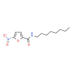 ChemSpider 2D Image | 5-Nitro-N-octyl-2-furamide | C13H20N2O4