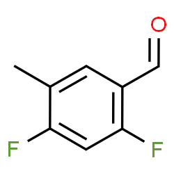 ChemSpider 2D Image | 4,6-Difluoro-m-tolualdehyde | C8H6F2O