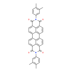 ChemSpider 2D Image | 2,9-Bis(3,4-dimethylphenyl)isoquinolino[4',5',6':6,5,10]anthra[2,1,9-def]isoquinoline-1,3,8,10(2H,9H)-tetrone | C40H26N2O4