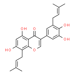 ChemSpider 2D Image | Glyurallin B | C25H26O6