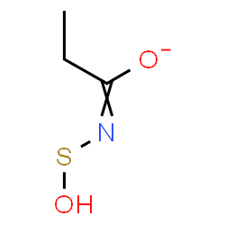 ChemSpider 2D Image | N-(Hydroxysulfanyl)propanimidate | C3H6NO2S