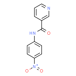 ChemSpider 2D Image | N-(4-Nitrophenyl)nicotinamide | C12H9N3O3
