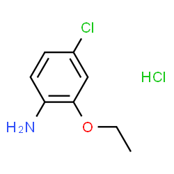 ChemSpider 2D Image | 4-Chloro-2-ethoxyaniline hydrochloride | C8H11Cl2NO
