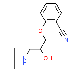ChemSpider 2D Image | Bunitrolol | C14H20N2O2