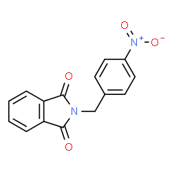 ChemSpider 2D Image | n-(p-nitrobenzyl)phthalimide | C15H10N2O4