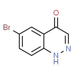 ChemSpider 2D Image | 6-bromocinnolin-4-ol | C8H5BrN2O