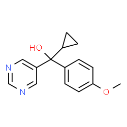 ChemSpider 2D Image | Ancymidol | C15H16N2O2