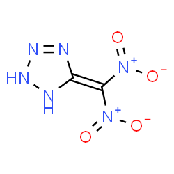 ChemSpider 2D Image | 5-(Dinitromethylene)-2,5-dihydro-1H-tetrazole | C2H2N6O4