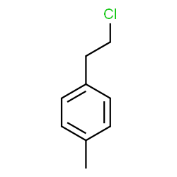 ChemSpider 2D Image | 1-(2-Chloroethyl)-4-methylbenzene | C9H11Cl