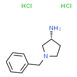 ChemSpider 2D Image | (R)-1-benzylpyrrolidin-3-amine dihydrochloride | C11H18Cl2N2