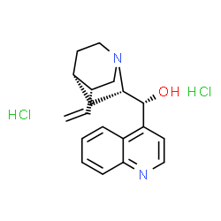 ChemSpider 2D Image | Cinchonidine Dihydrochloride | C19H24Cl2N2O