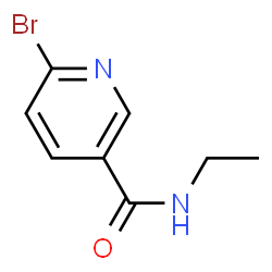 ChemSpider 2D Image | 6-Bromo-N-ethylnicotinamide | C8H9BrN2O