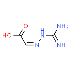 ChemSpider 2D Image | (2Z)-(Carbamimidoylhydrazono)acetic acid | C3H6N4O2