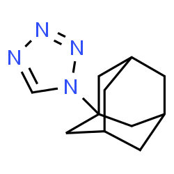 ChemSpider 2D Image | 1-Adamantan-1-yl-1H-tetrazole | C11H16N4
