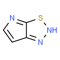 ChemSpider 2D Image | 2H-Pyrrolo[3,2-d][1,2,3]thiadiazole | C4H3N3S
