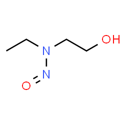 ChemSpider 2D Image | 2-(Ethylnitrosoamino)ethanol | C4H10N2O2