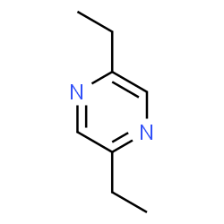 ChemSpider 2D Image | 2,5-Diethylpyrazine | C8H12N2