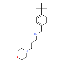 ChemSpider 2D Image | N-(4-tert-Butylbenzyl)-3-(morpholin-4-yl)propan-1-amine | C18H30N2O