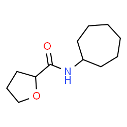 ChemSpider 2D Image | N-Cycloheptyltetrahydro-2-furancarboxamide | C12H21NO2