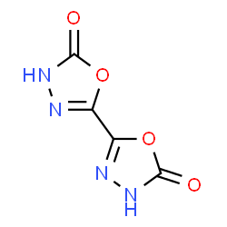ChemSpider 2D Image | 2,2'-Bi-1,3,4-oxadiazole-5,5'(4H,4'H)-dione | C4H2N4O4