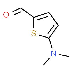 ChemSpider 2D Image | 5-Dimethylamino-thiophene-2-carbaldehyde | C7H9NOS