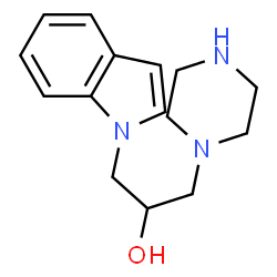 ChemSpider 2D Image | 1-(INDOL-1-YL)-3-(PIPERAZIN-1-YL)PROPAN-2-OL | C15H21N3O