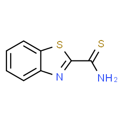 ChemSpider 2D Image | 1,3-Benzothiazole-2-carbothioamide | C8H6N2S2